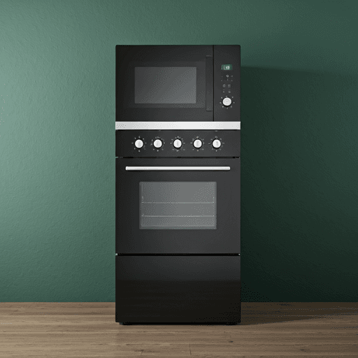 Modern high-end kitchen appliances